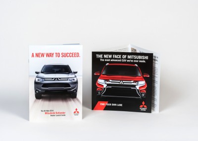 Booklet and Brochure for Mitsubishi, JR Navarro & Associates