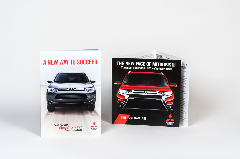 Booklet and Brochure for Mitsubishi, JR Navarro & Associates