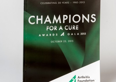 Tribute Book for Arthritis Foundation